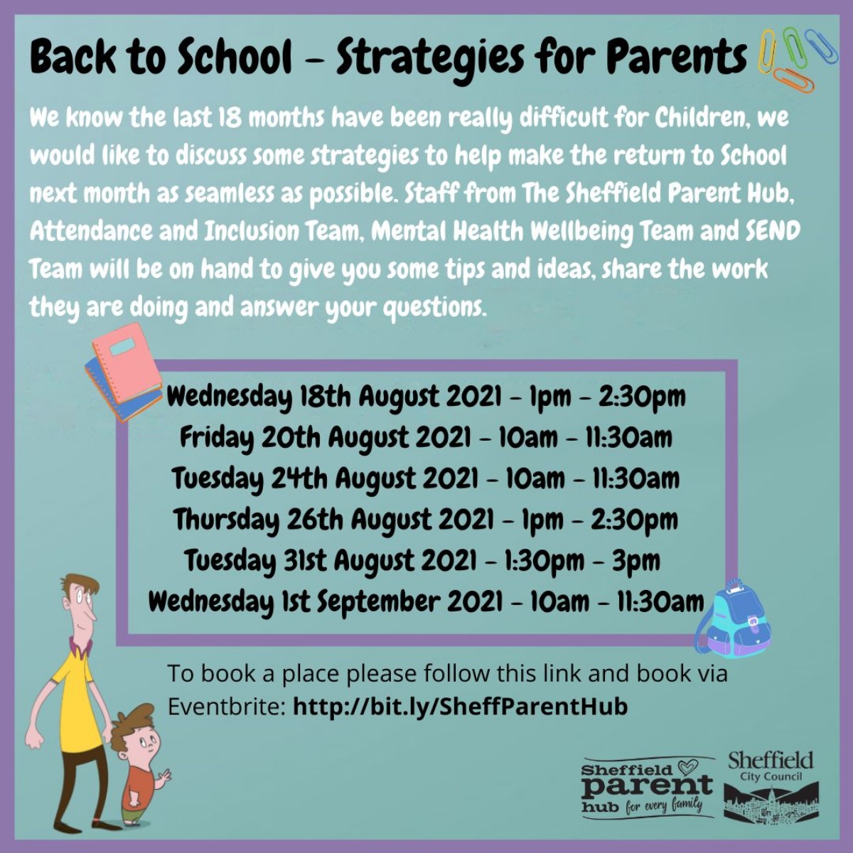 Bradfield School Back to School Strategies for Parents